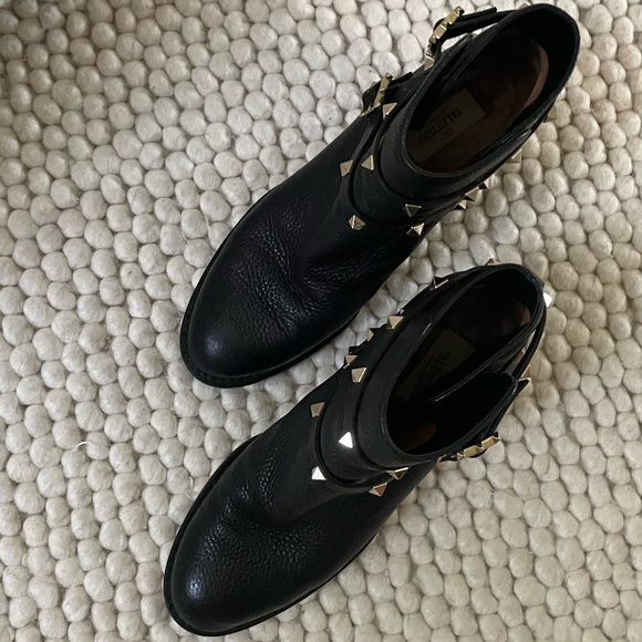 Valentino rock stud chunky heel boot - Picture 9 of 11